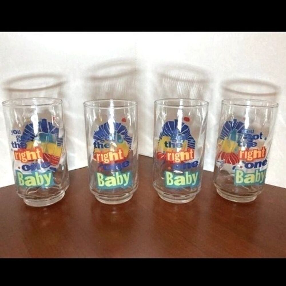 Ray Charles DIET PEPSI  You Got The Right One Baby Collectible Glasses 12 oz